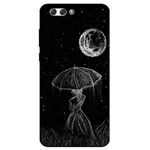 Megafone Girl and Moon 1369 Cover For Asus Zenfone 4 Max / ZC520KL