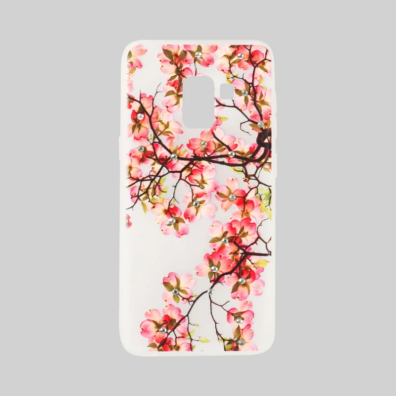 کاور فشن کیس مدل شکوفه کد 02 مناسب برای گوشی موبایل سامسونگ Galaxy A8 2018/A530