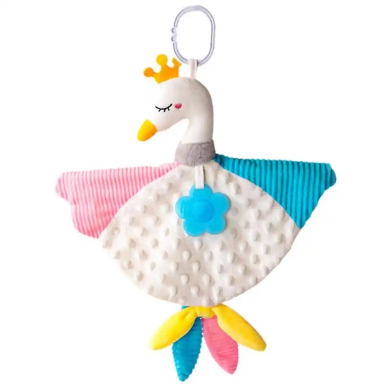 آویز کریر کودک مدل دستمال آرامش قو