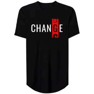 تی شرت لانگ آستین کوتاه مردانه مدل Change کد MH68