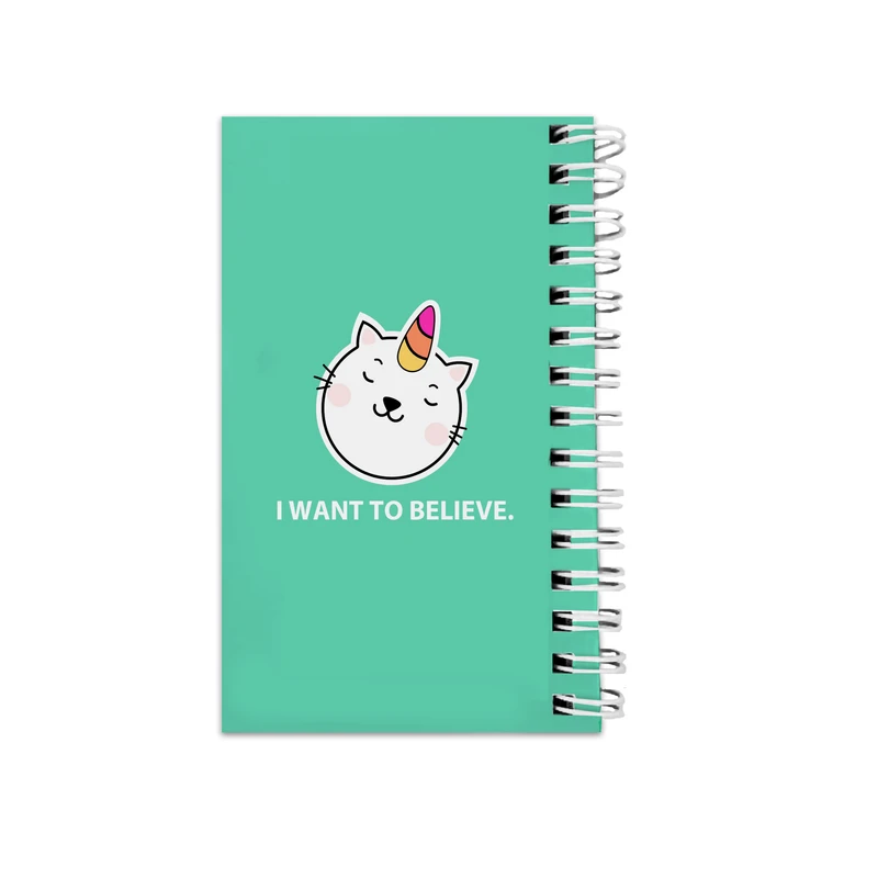 دفترچه یادداشت مدل to do list طرح فانتزی یونیکورن کد bambi03216