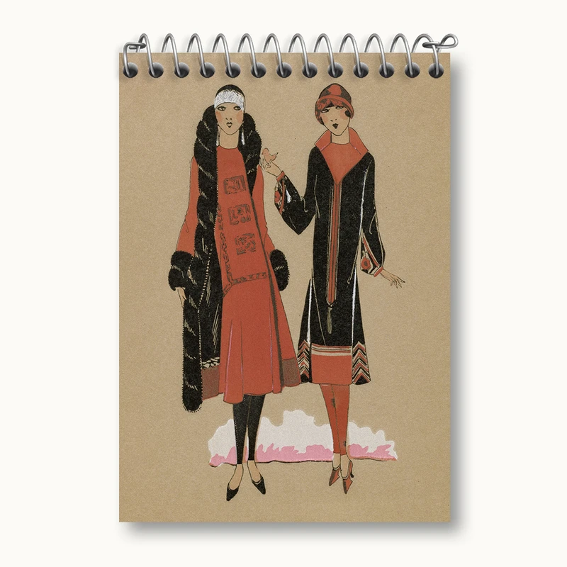 دفتر یادداشت 50 برگ خندالو طرح فیگور دخترانه کد N2479