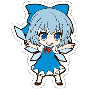 استیکر لپ تاپ مدل Cirno Chibi