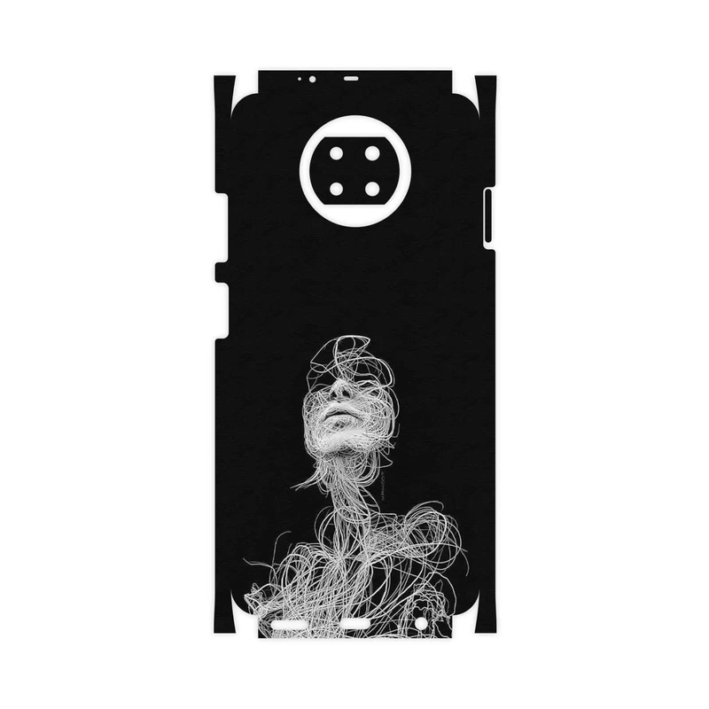 برچسب پوششی ماهوت مدل Strings Digital Art 2-FullSkin مناسب برای گوشی موبایل شیائومی Redmi Note 9T