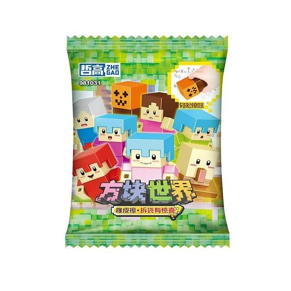 پاک کن مدل فانتزی طرح ماینکرفت شانسی کد 981031