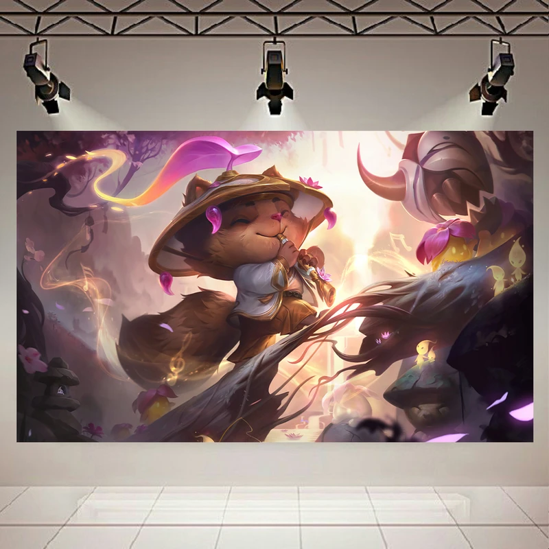 تابلو شاسی طرح گیم مدل Teemo League of Legend کد AR531