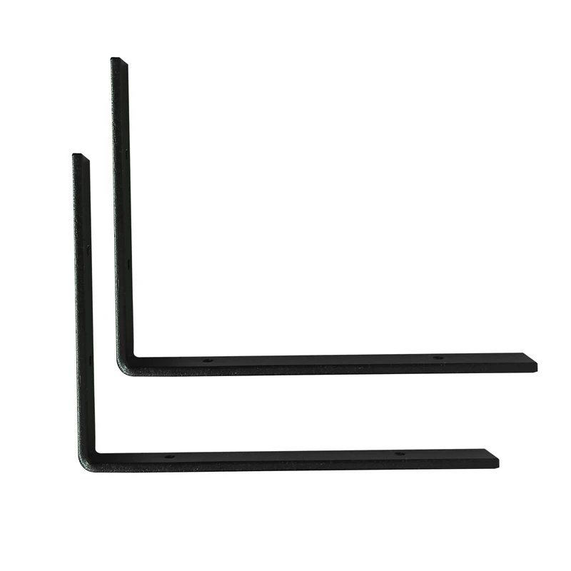 پایه نگهدارنده طبقه دیواری مدل جان سخت مجموعه 2 عددی