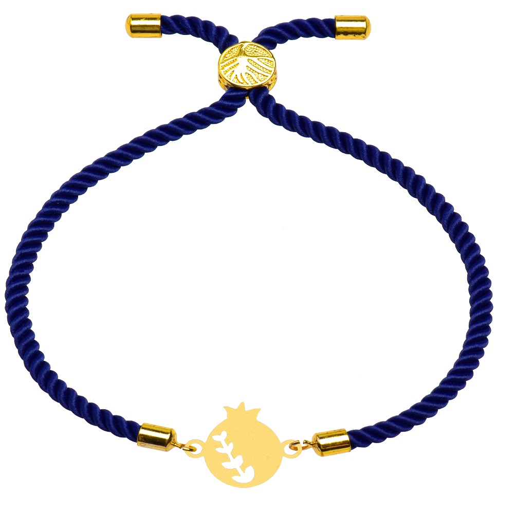 دستبند طلا 18 عیار زنانه کرابو طرح انار مدل kr100740