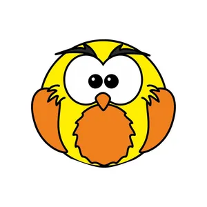 استیکر چوبی کودک مدل جغد کد 003