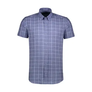 پیراهن آستین کوتاه مردانه کیکی رایکی مدل MBB20225-341