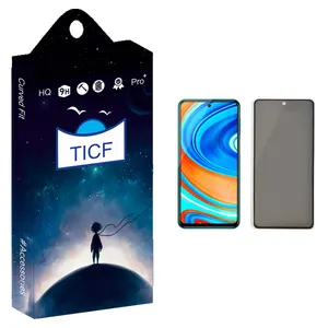 TICF +HD Privacy Screen Protector For Xiaomi Redmi Note 9 Pro