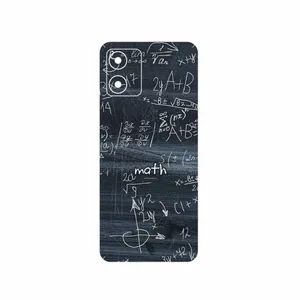 MAHOOT Mathematical Science Cover Sticker for Motorola Moto E13