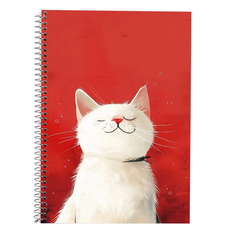 دفتر لغت 50 برگ مدوپد طرح سگ و گربه کد DF17361