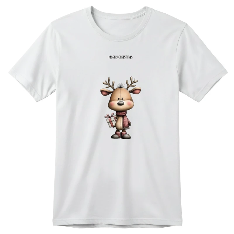 تی‌شرت آستین کوتاه بچگانه مدل گوزن کد v11 