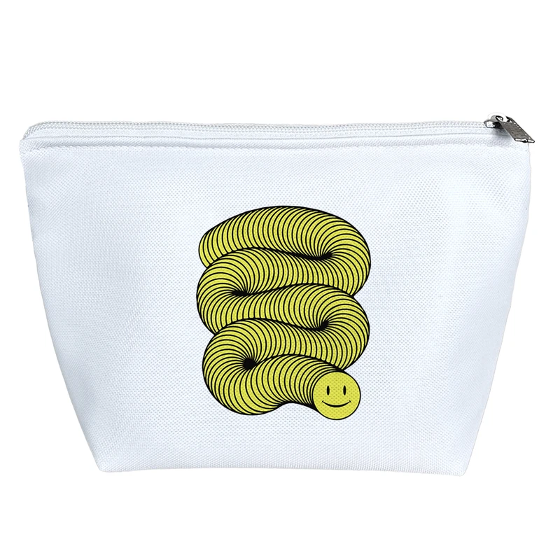 کیف لوازم آرایش دخترانه خندالو مدل ایموجی ماری کد 7204