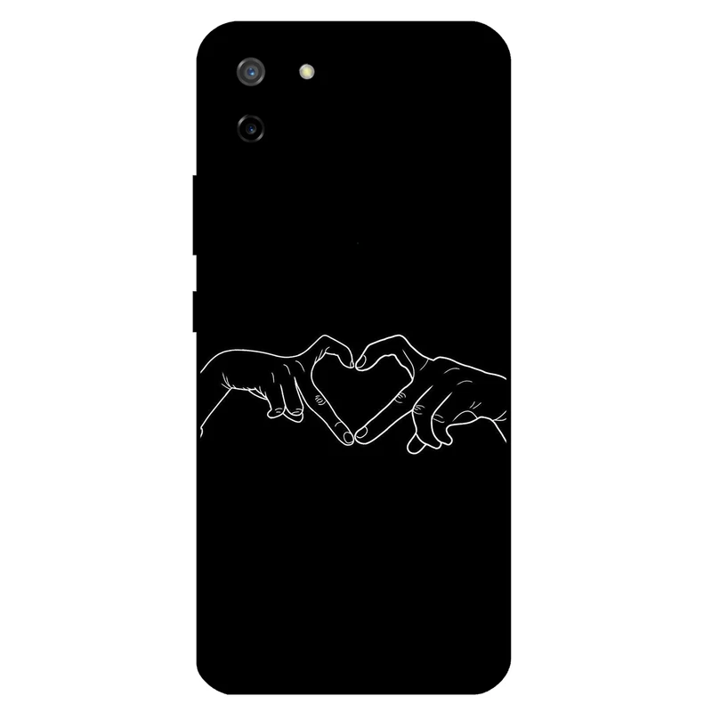 کاور مگافون طرح عشق مدل 1857 مناسب برای گوشی موبایل ریلمی C11 2020