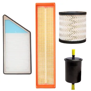 فیلتر هوا خودرو بهسان فیلتر مدل SD-TU5 مناسب برای پژو 206 به همراه فیلتر سوخت و فیلتر کابین و فیلتر بنزین