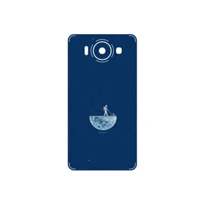 MAHOOT Minimal Gardener Astronaut Cover Sticker for Microsoft Lumia 950