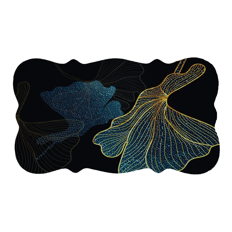 پادری طرح برگ کد 8976 سایز 110×60 سانتی متر