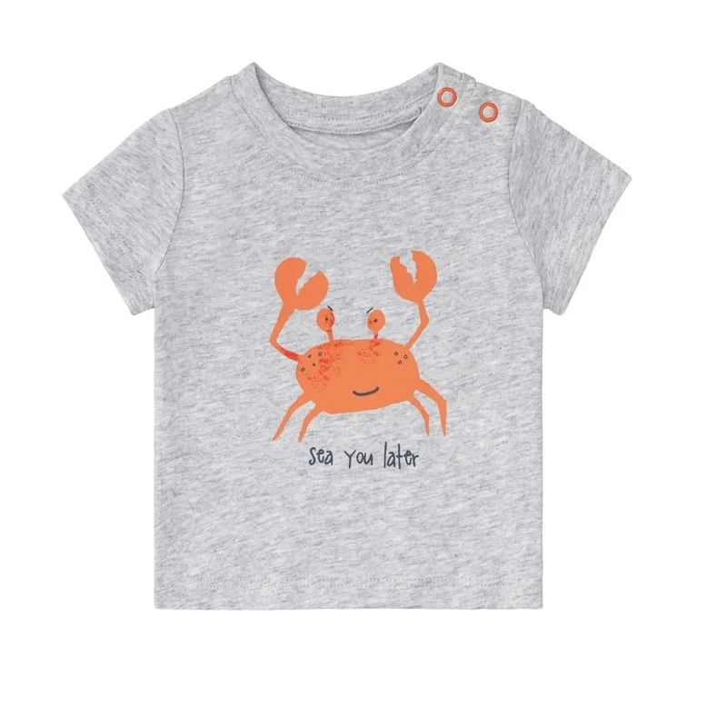 تی شرت آستین کوتاه نوزادی لوپیلو مدل by9701