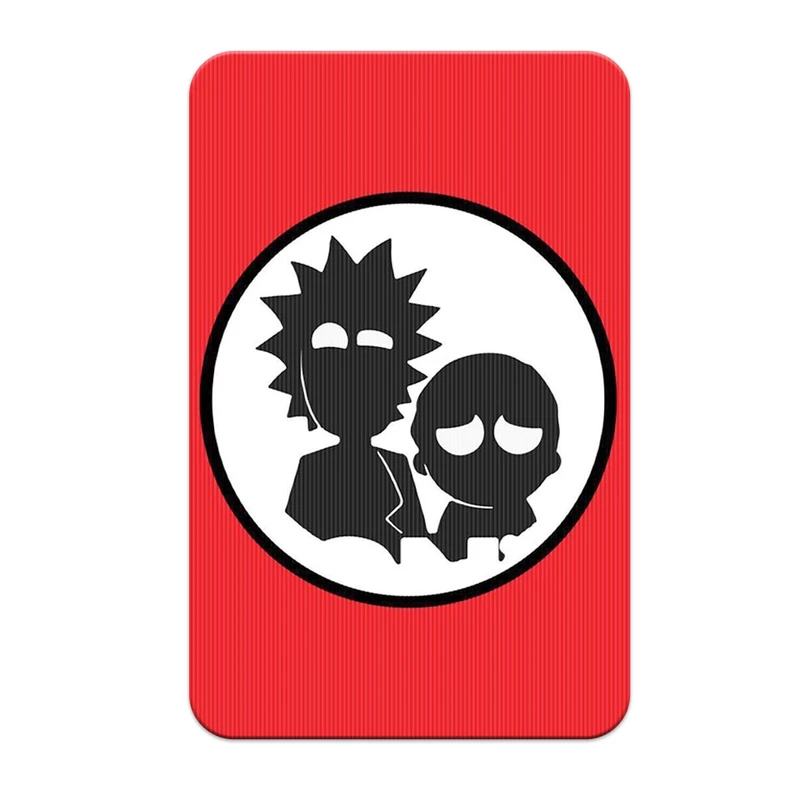 استیکر کارت پرمانه طرح Rick and Morty کد pm3d.2853