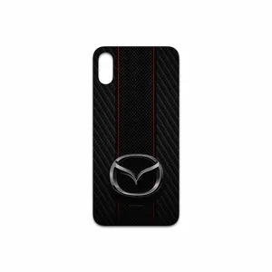 MAHOOT Mazda Motor Cover Sticker for Apple iPhone XS