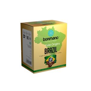 قهوه فوری گلد برزیل بن مانو - 2 گرم بسته 24 عددی