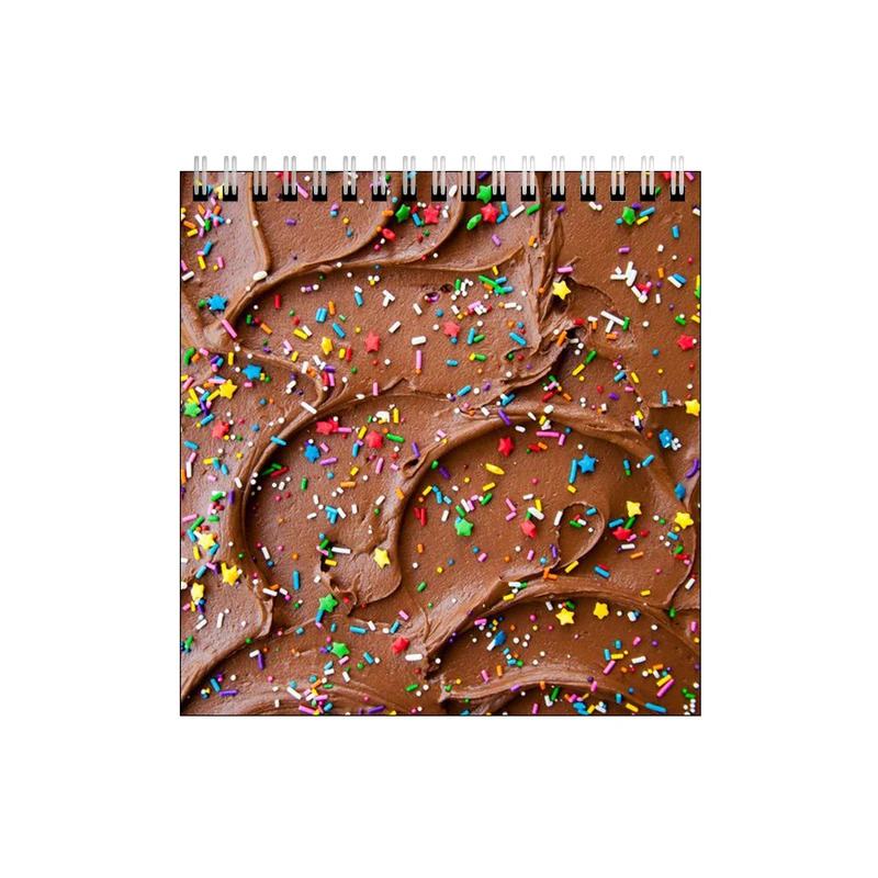 دفتر طراحی طرح شکلات و ترافل رنگی کد 1524408