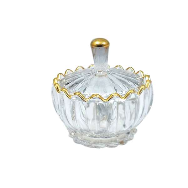 قندان مدل جنوا لب طلا