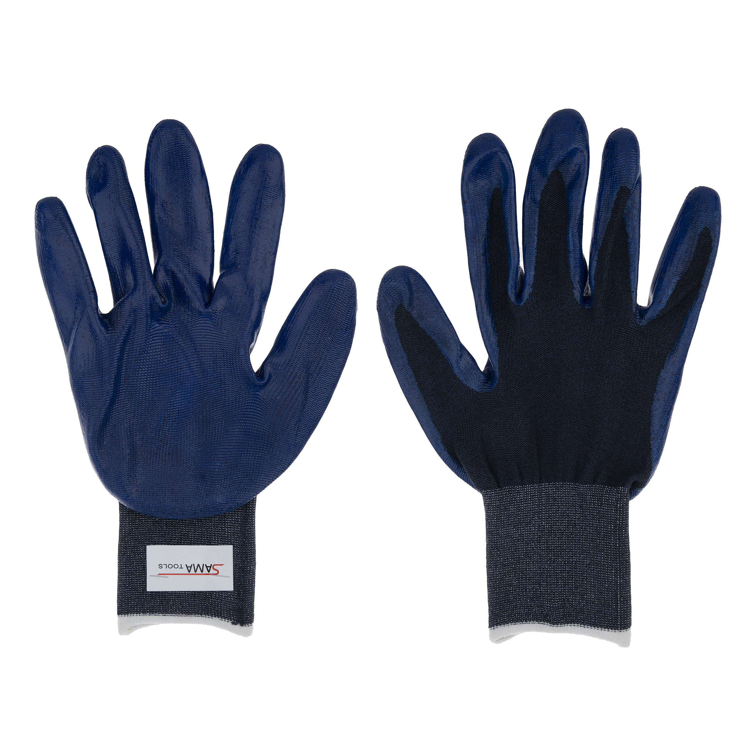 دستکش ایمنی سما تولز مدل نیتریل کد 001 دستکش ایمنی سما تولز مدل نیتریل کد 001