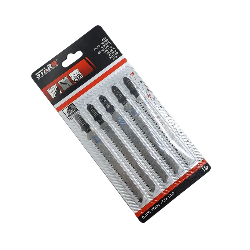 تیغ اره عمود بر ام دی اف استار  مدل 10CM-MDF مجموعه 5 عددی