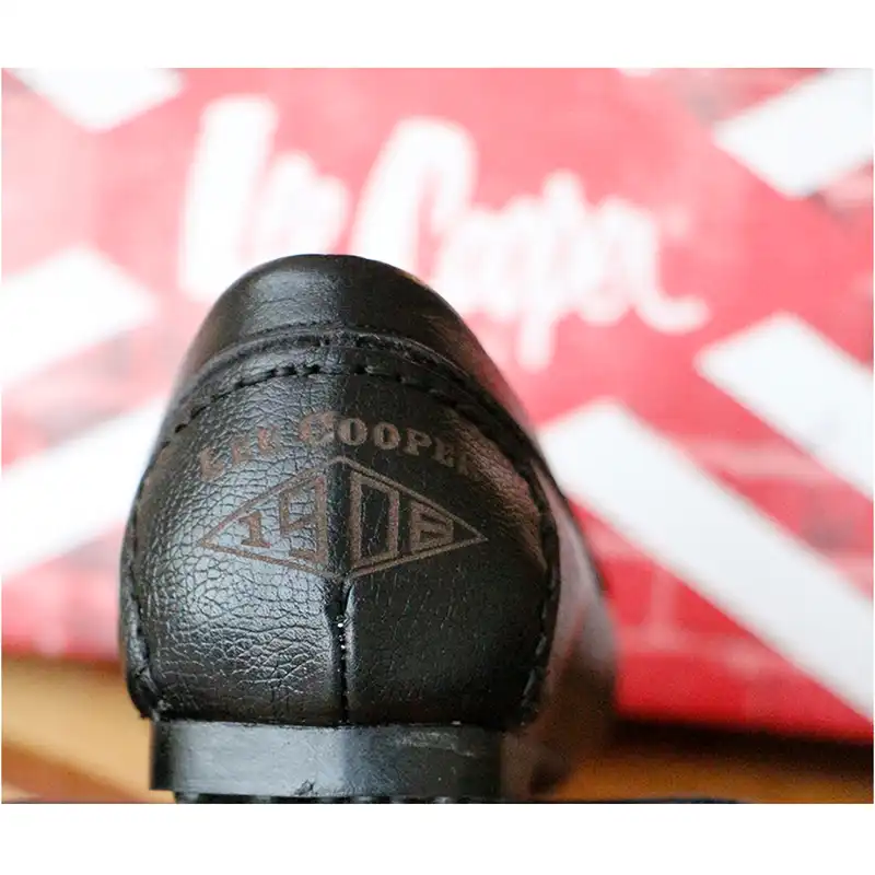 کفش کالج زنانه لی کوپر مدل LOFERS LC- SPLIT BLK