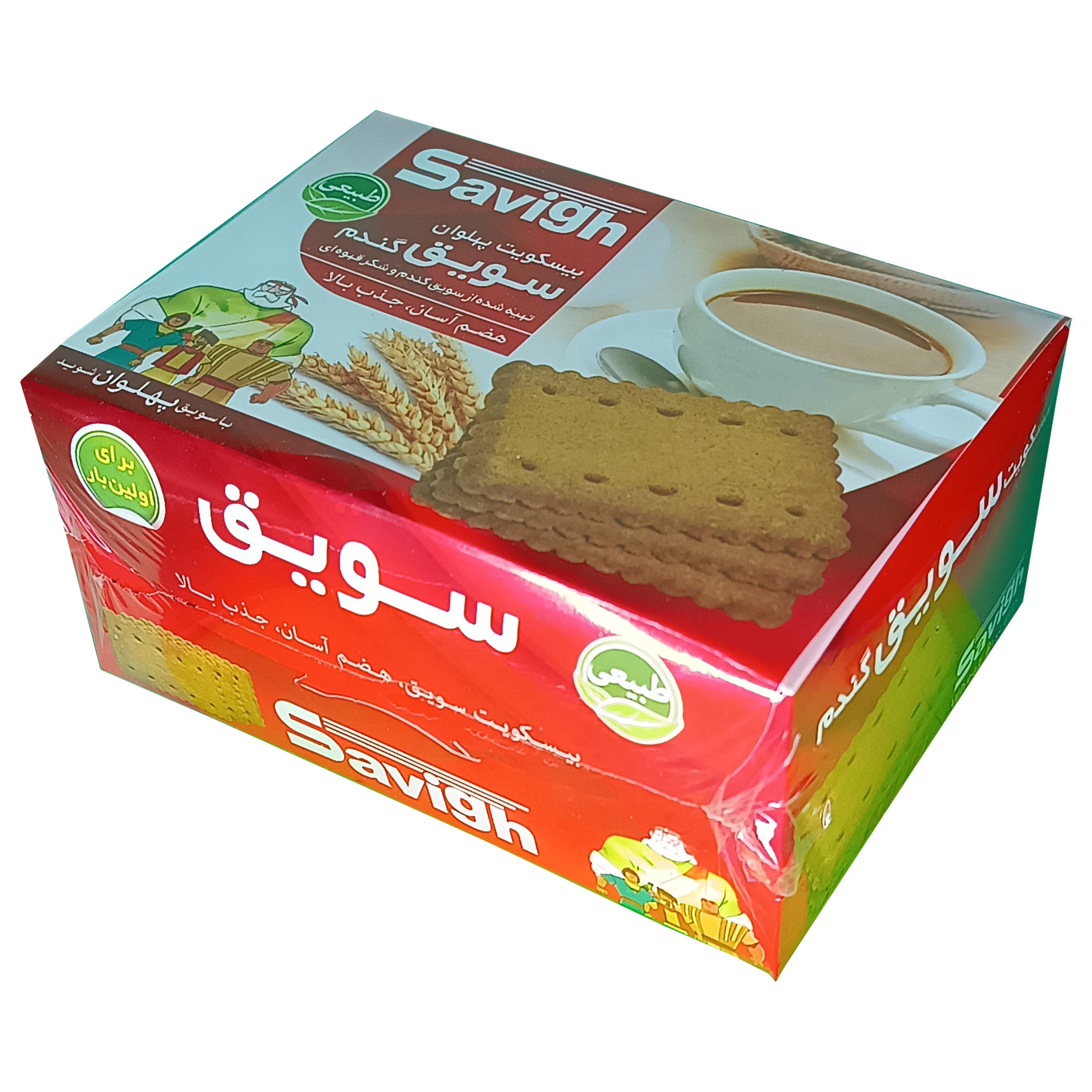 بیسکوییت سویق گندم پهلوان - 250 گرم