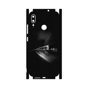 MAHOOT Black Portrait-FullSkin Cover Sticker for Motorola Moto E6 Plus