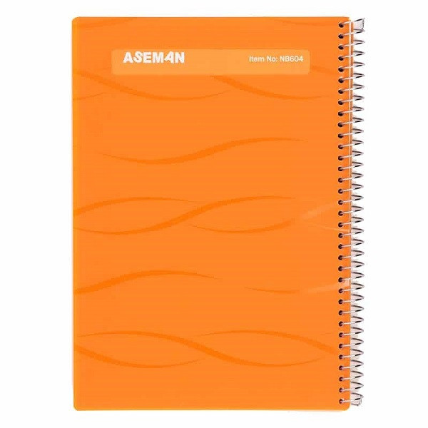 دفتر مشق 100 برگ آسمان مدل پنجره ای PP