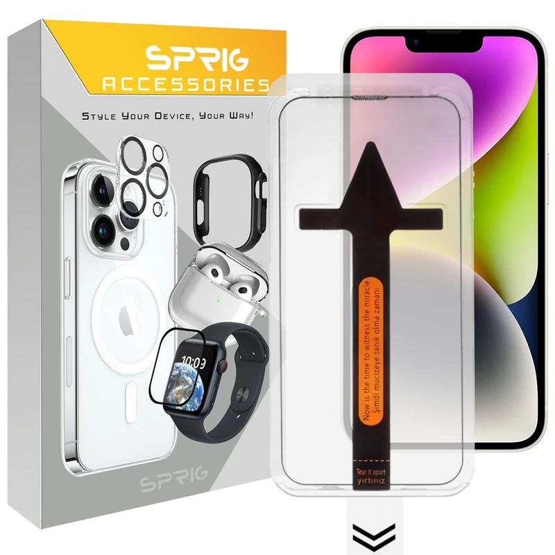 محافظ صفحه نمایش اسپریگ مدل Easy Kit مناسب برای گوشی موبایل اپل Iphone 13 / 13 Pro / 14