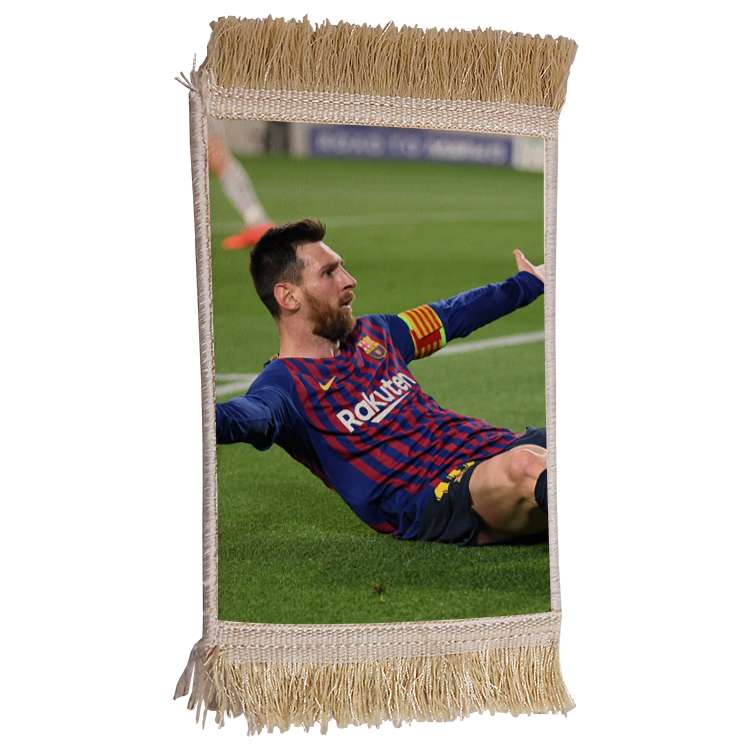 فرش ماشینی دیوارکوب مدل مسی کد 90