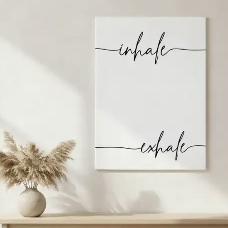 تابلو بوم مدل inhale/exhale