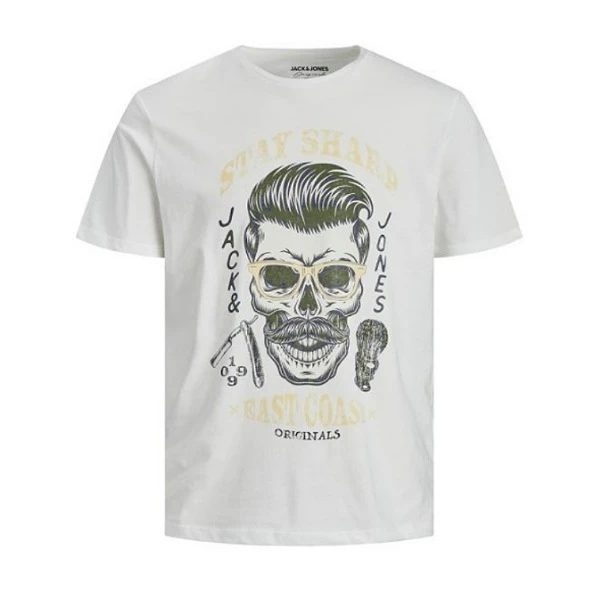 تی شرت آستین کوتاه مردانه جک اند جونز مدل W-12222325
