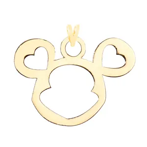 آویز گردنبند طلا 18 عیار زنانه الن نار مدل ELN3028