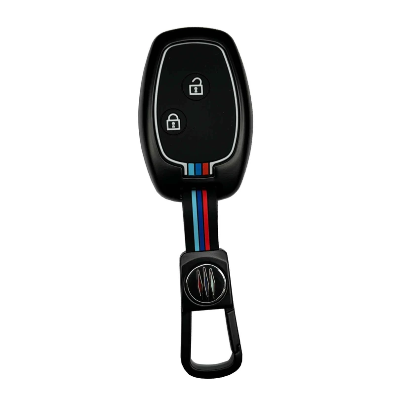 کاور ریموت و جاسوییچی خودرو ام ار جی مدل 509 طرح فلزی مناسب برای رنو ال 90