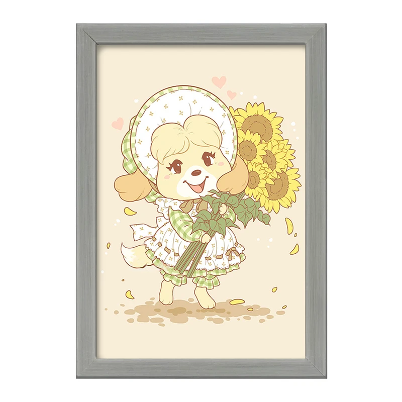 تابلو خندالو طرح بازی انیمال کراسینگ (Animal Crossing) کد 32670