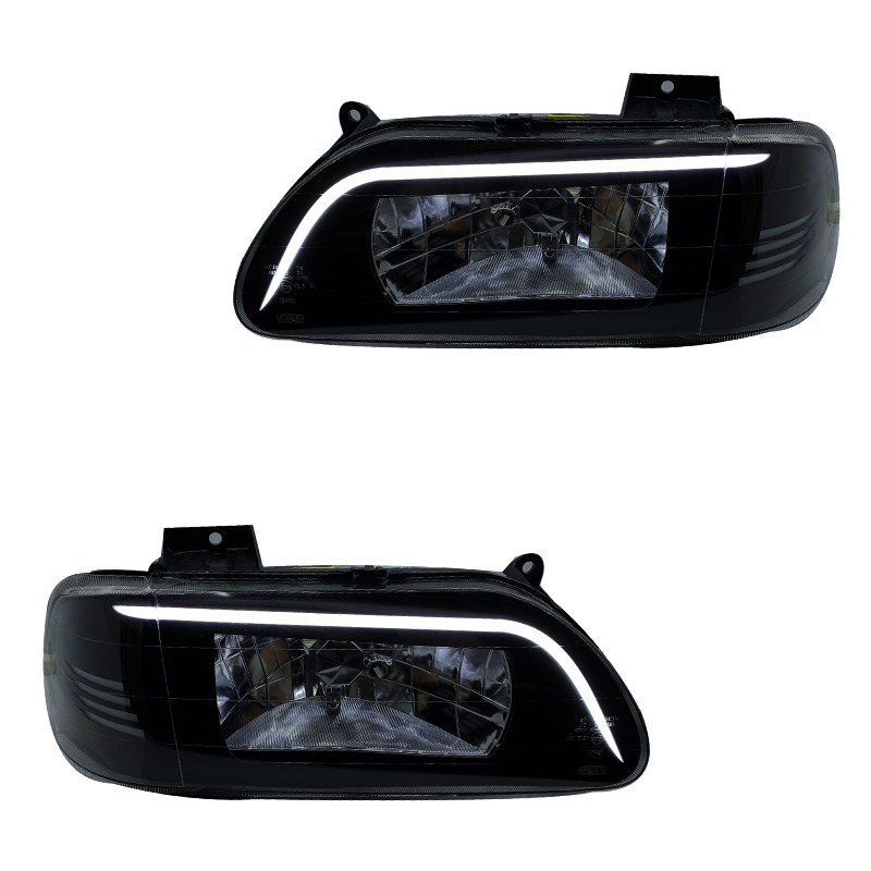 چراغ جلو خودرو گروه پژوهش صنعت مدرن مدل C-Class مناسب برای پراید بسته دو عددی