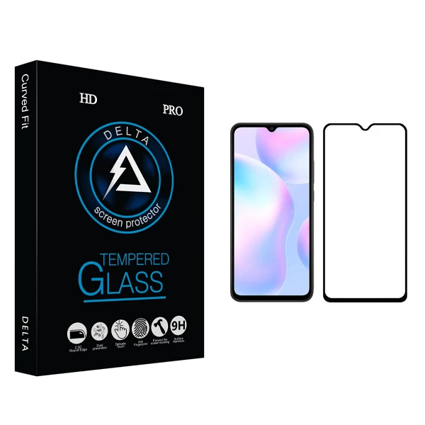 محافظ صفحه نمایش دلتا مدل Fit مناسب برای گوشی موبایل شیائومی Redmi 9A