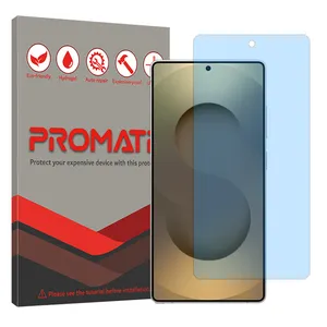 Promate Hydrogel model matte anti-blue Screen Protector for Samsung Galaxy S25 Ultra mobile phone