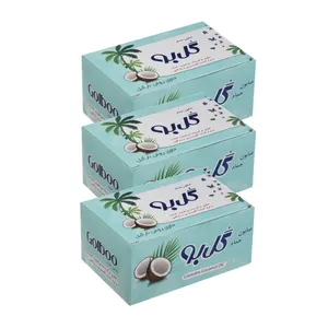 صابون شستشو گل بو مدل Coconut Oil وزن 120 گرم  مجموعه 3 عددی 