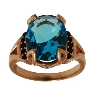 انگشتر نقره زنانه سلین کالا مدل توپاز ce-As059