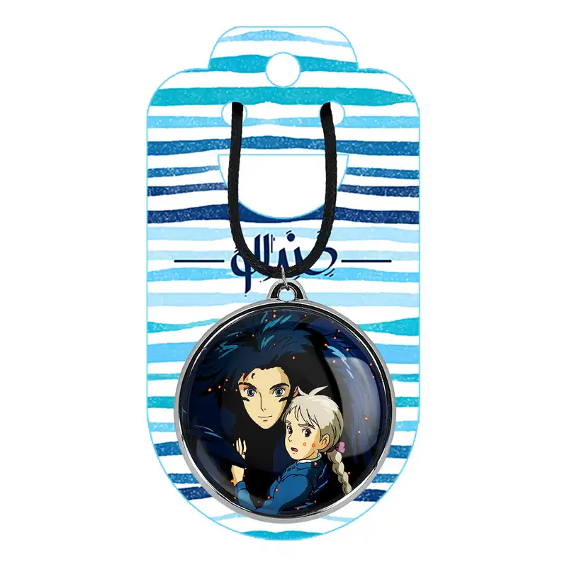 گردنبند خندالو مدل هاول و سوفی انیمه قلعه متحرک هاول کد 1290112898