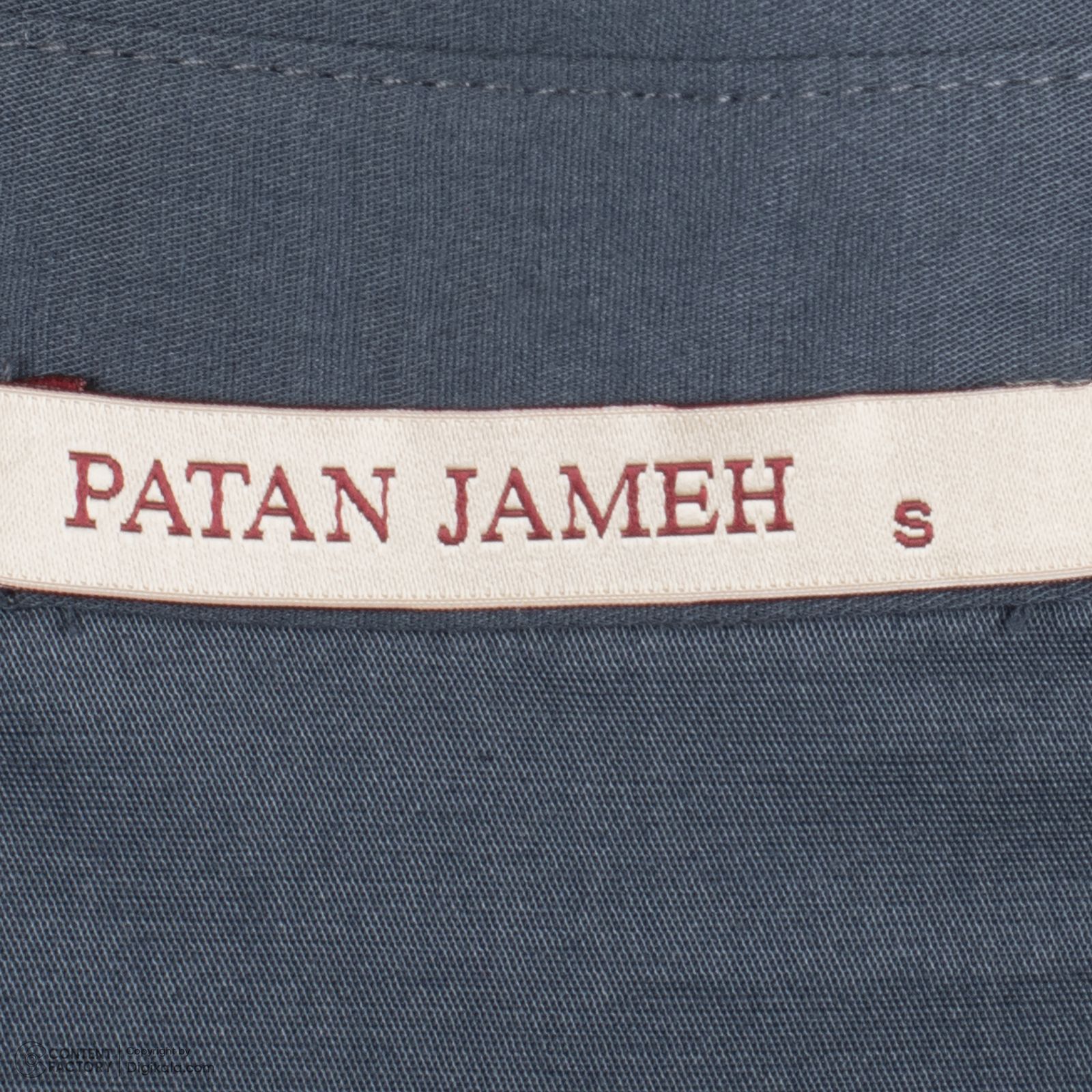 بلوز آستین بلند زنانه پاتن جامه مدل جلوبسته 102231030140842 نخی -  - 7