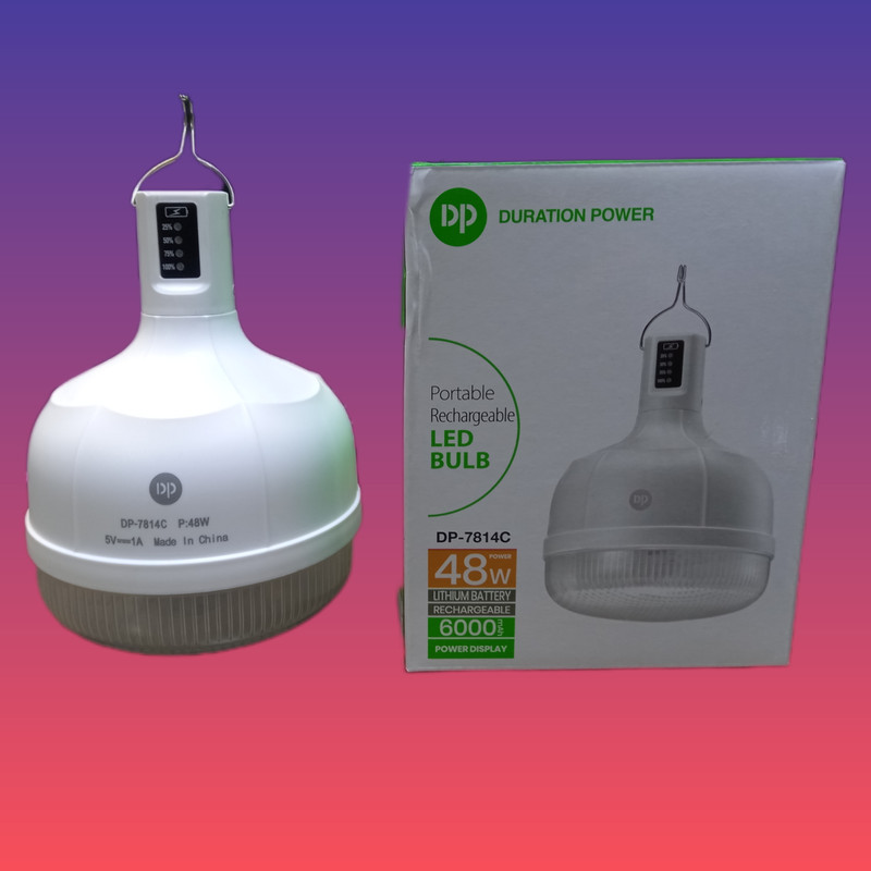 لامپ 48 وات دی پی مدل شارژی پایه آویز